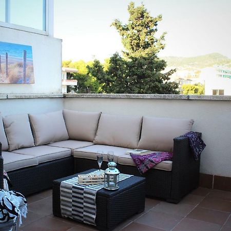 Ferienwohnung Sitges Atico 2 Min A Playa San Sebastian Exterior foto