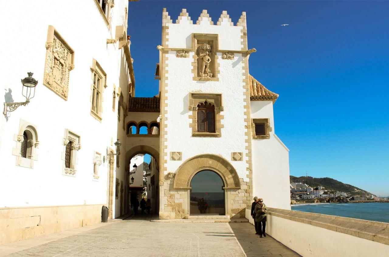 Ferienwohnung Sitges Atico 2 Min A Playa San Sebastian Exterior foto
